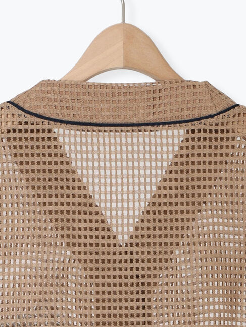 SM2「メッシュベースボールシャツ」|シャツ・ブラウス|