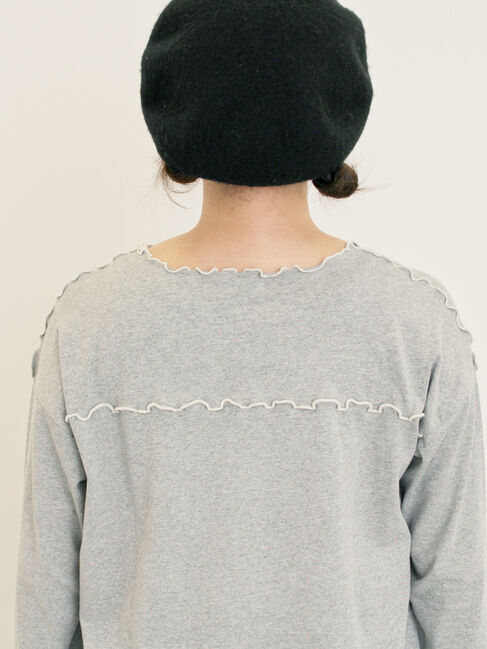 Samansa Mos2「[CYCLO]配色メロークルーネックカットソー」|Tシャツ・カットソー|