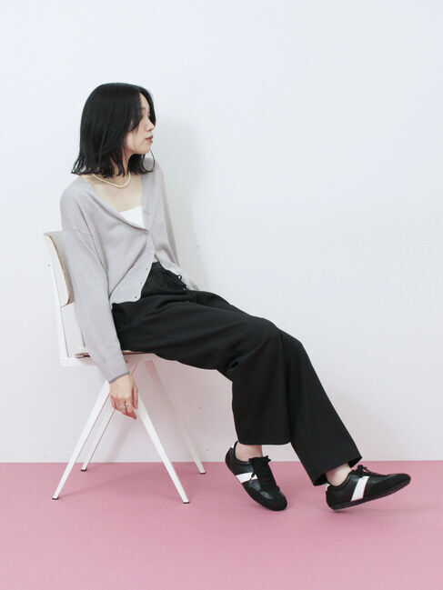 Samansa Mos2 blue「ダブルウエストアソートイージーパンツ」|その他|