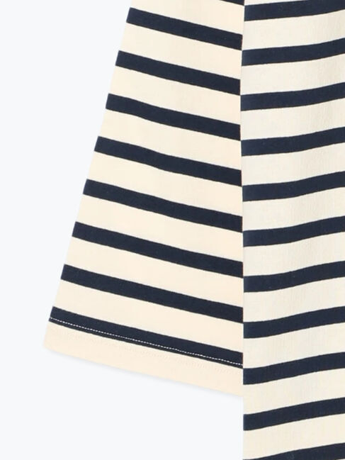 Samansa Mos2「パネルボーダーロングスリーブカットソー」|Tシャツ・カットソー|