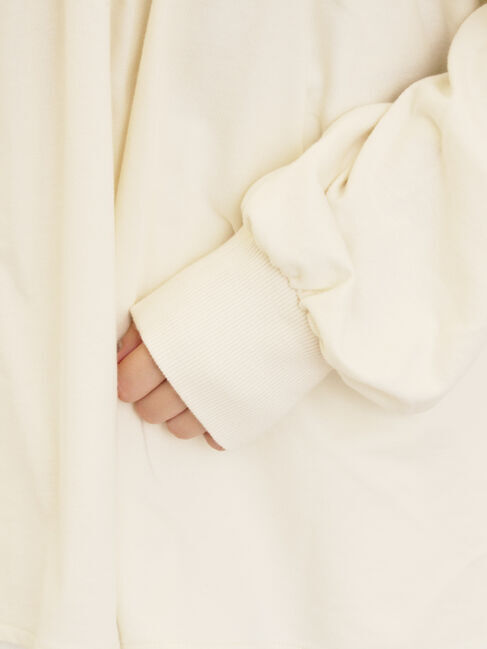 Samansa Mos2「ミニ裏毛切替ギャザープルオーバー」|Tシャツ・カットソー|