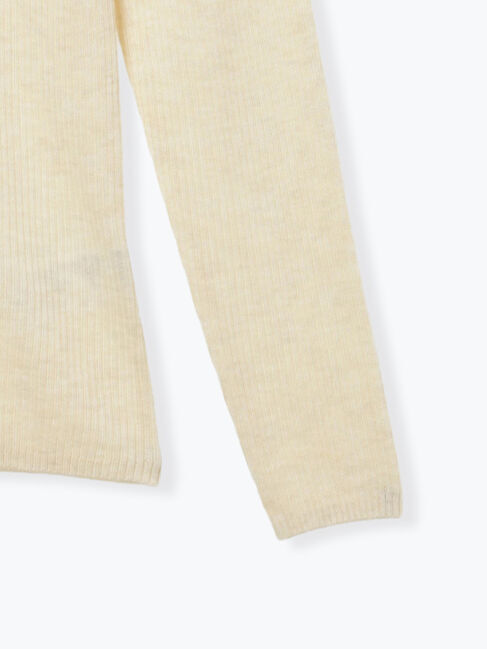 Samansa Mos2「【マシンウォッシャブル】リブタートルネックニット」|ニット・セーター|