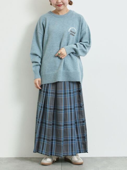 SM2「ロゴ刺繍ニットプルオーバー」|ニット・セーター|