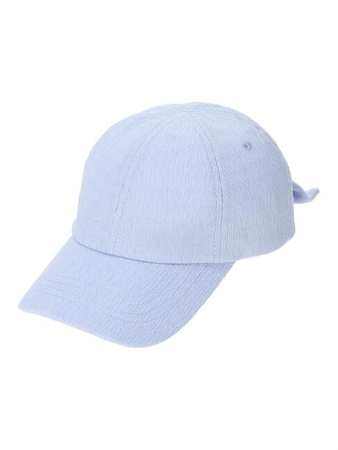 Samansa Mos2 Lagom「リボンキャップ」|その他|サックスブルー