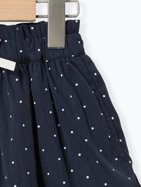 Samansa Mos2 Lagom「ドット柄スカパン」|スカート|