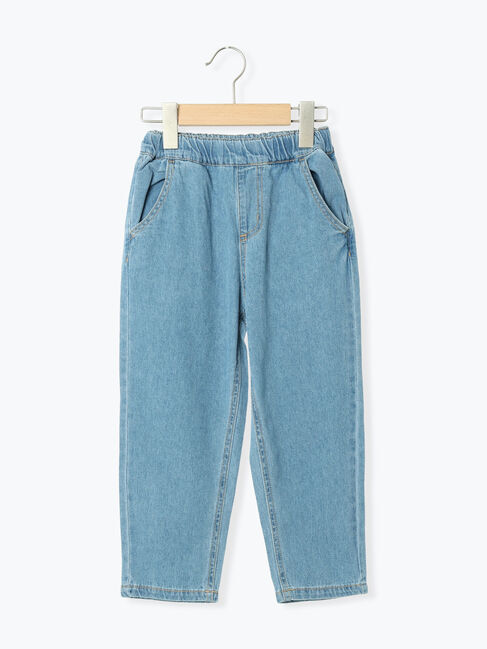 Samansa Mos2 Lagom「テーパードパンツ」|その他|ブルー