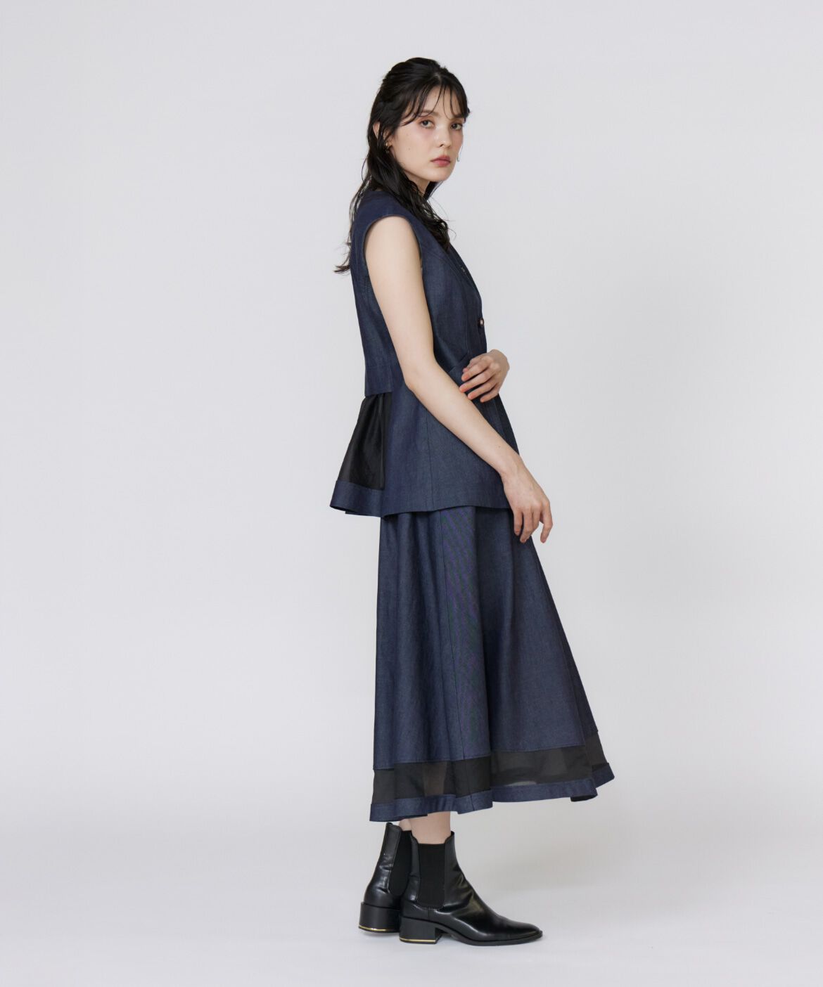 Maglie le cassetto「《美人百花9月号掲載》《ﾌﾗﾝﾄﾞﾙ45周年限定ｺﾚｸｼｮﾝ》ｼｱｰﾄ 」|ダウンベスト・ベスト|