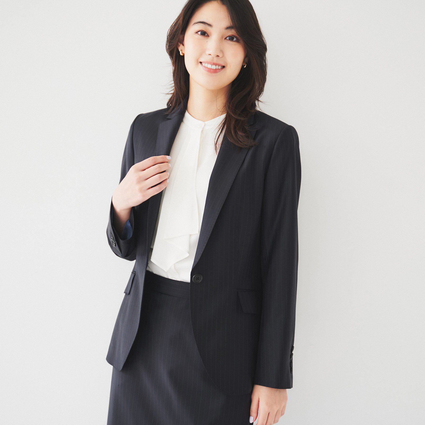 UNTITLED「【通勤スーツ】ウーステッド テーラードジャケット」|テーラードジャケット|