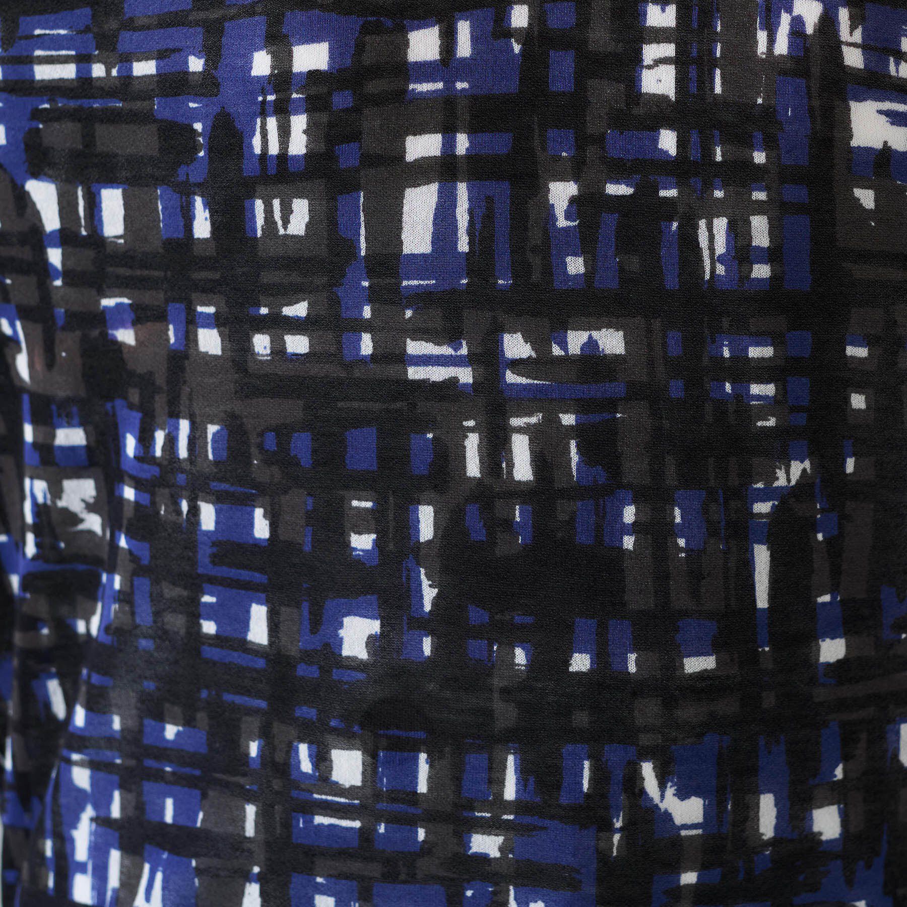 UNTITLED「【セットアップ可能/アンサンブル可能/シアー】チェックプリント プルオーバーニット」|ニット・セーター|