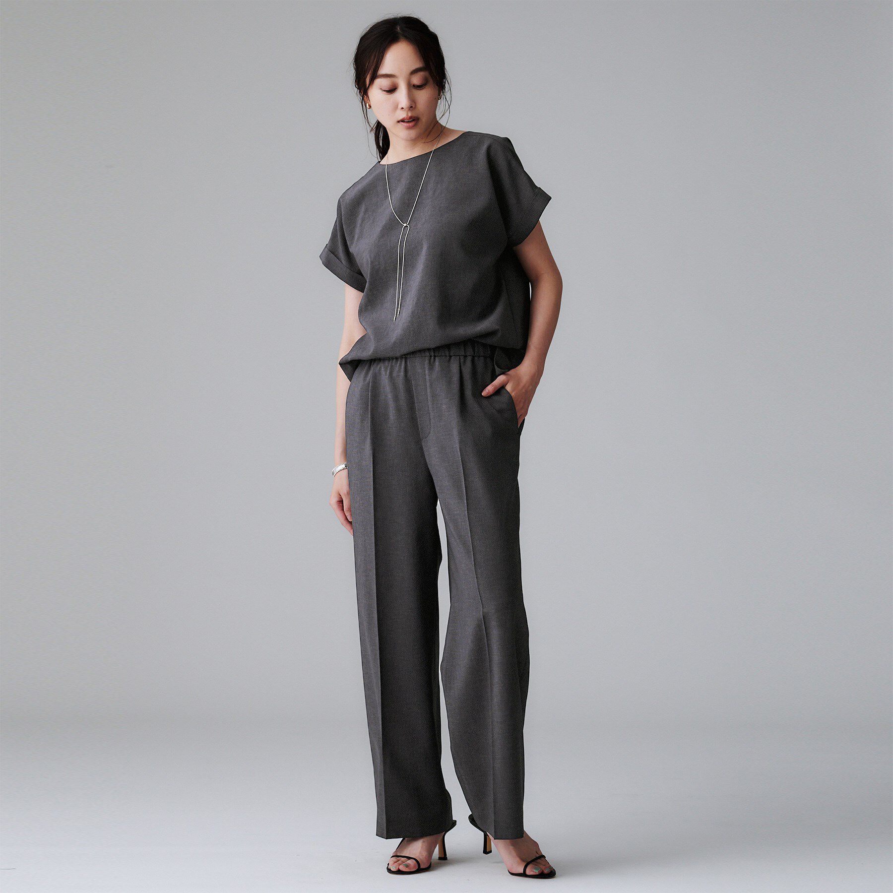 UNTITLED「【UV/はっ水/セットアップ可】リラククールパンツ」|その他|