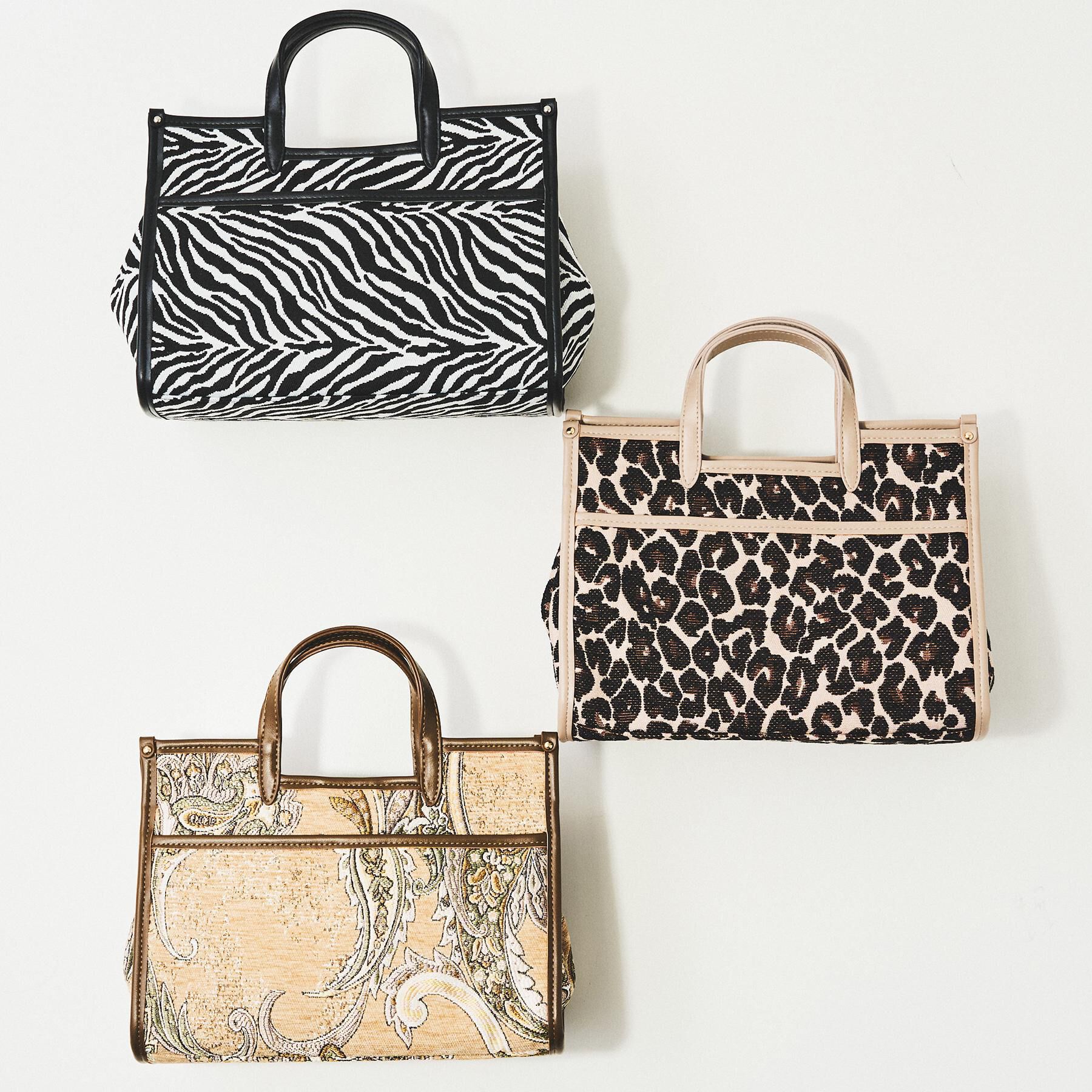 UNTITLED「【選べる3柄】ジャカードミディアムトート」|トートバッグ|