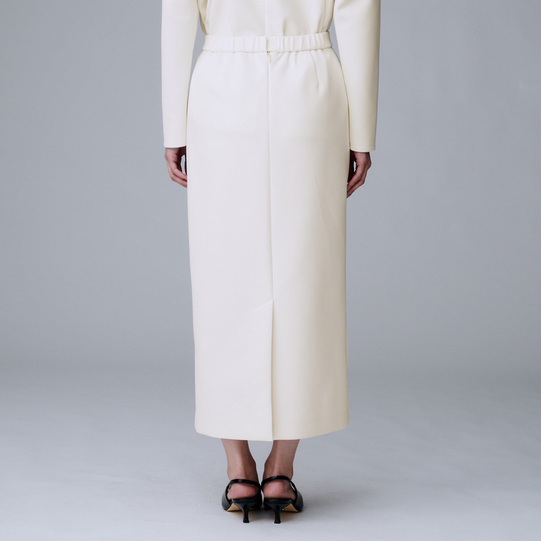 UNTITLED「【セットアップ可/洗える/ウエストゴム】ダンボールジャージスカート」|スカート|