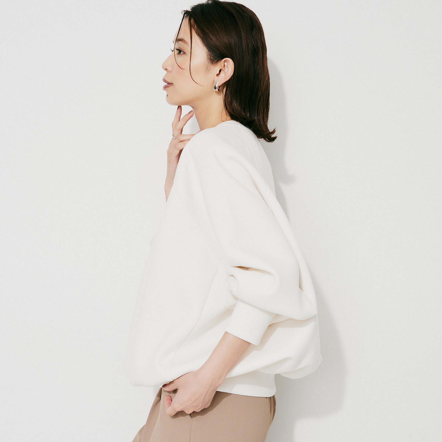 UNTITLED「【upper hights】THE BROOKE 3D プルオーバーカットソー」|Tシャツ・カットソー|