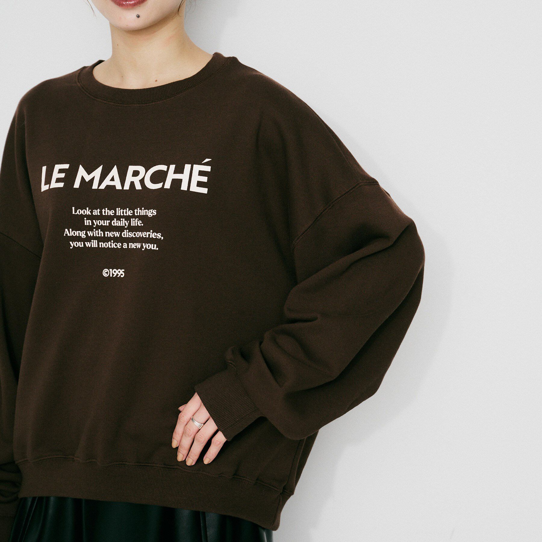 UNTITLED「【CHIGNON】別注ロゴスウェット」|パーカー|