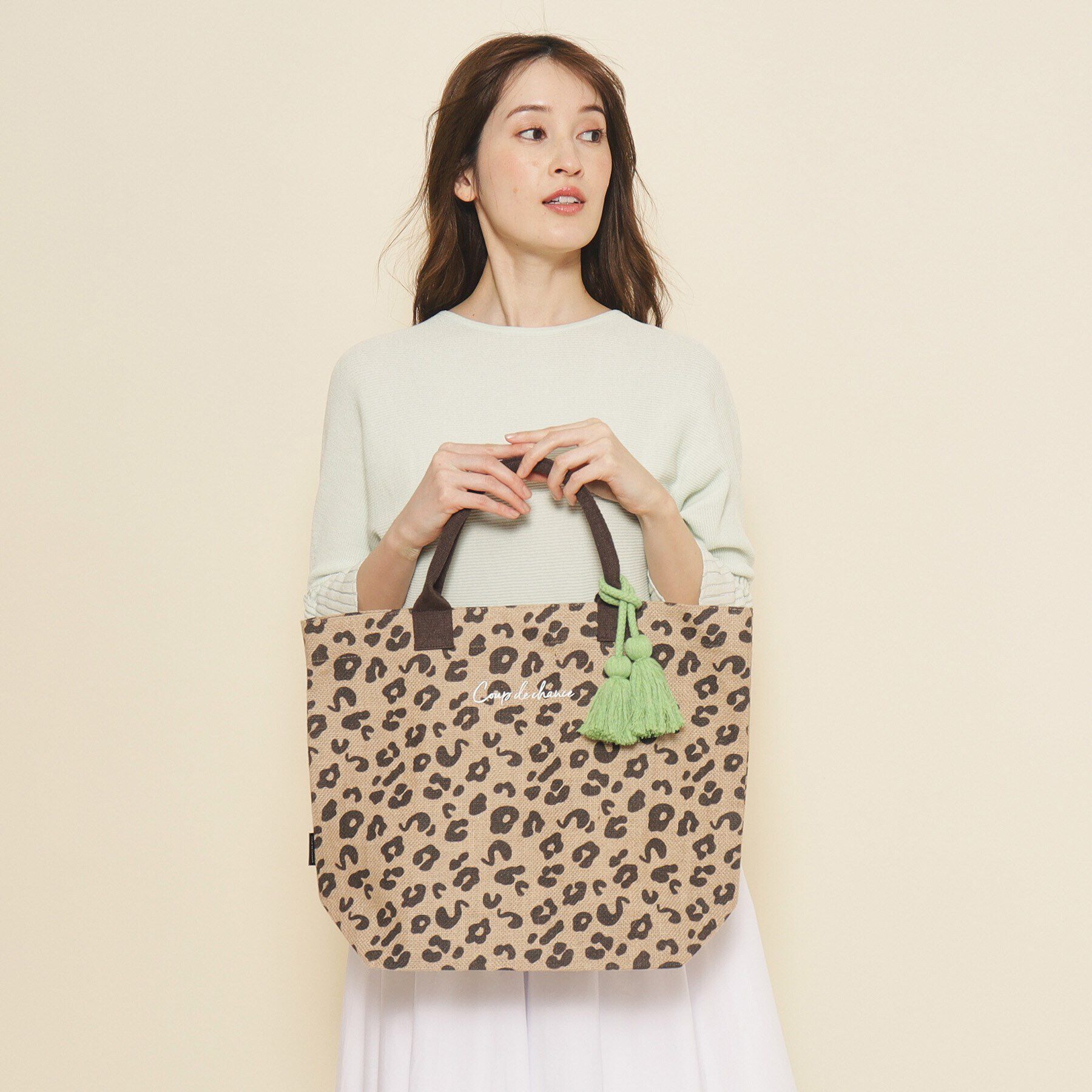 COUP DE CHANCE「天然素材・アニマルエコバッグ2」|トートバッグ|