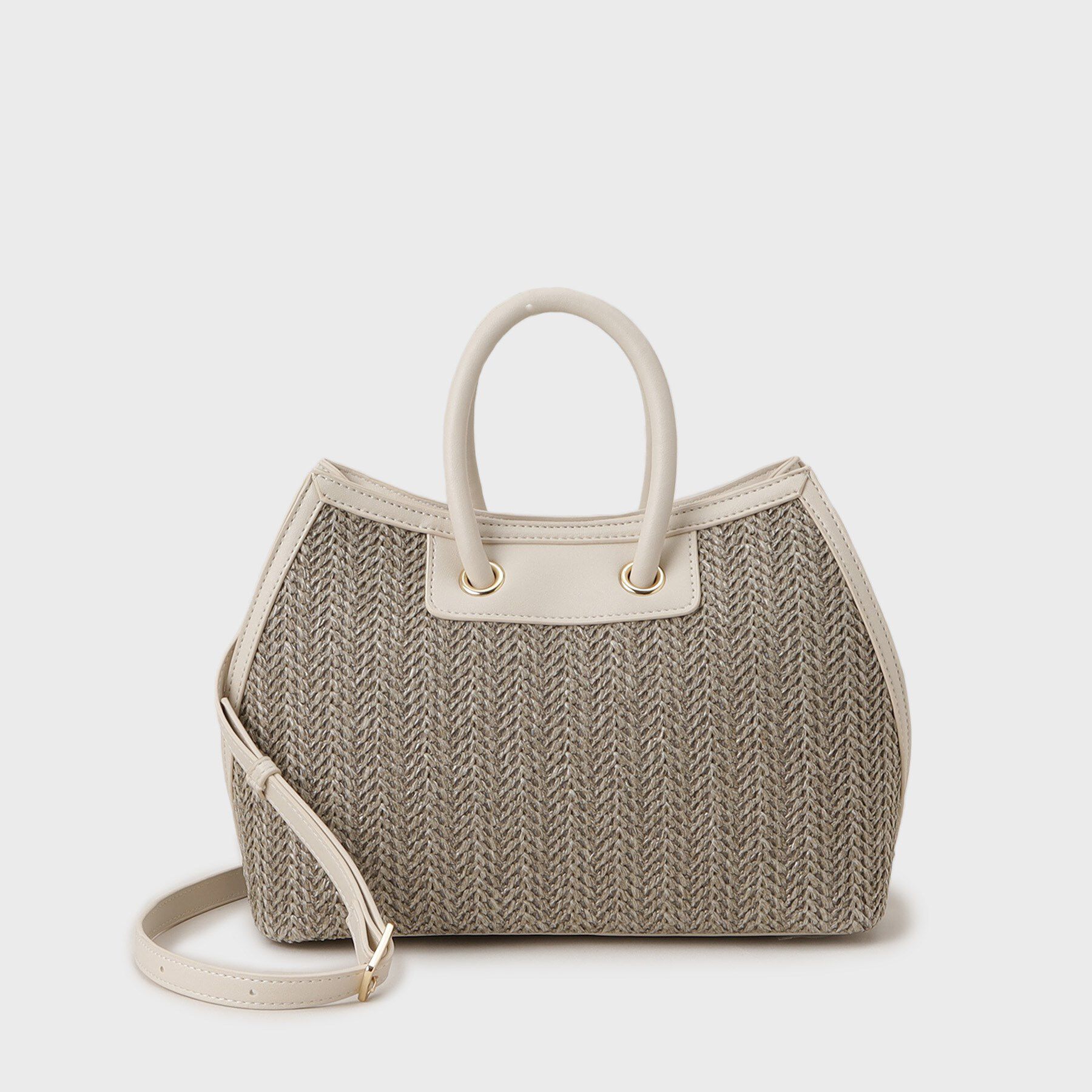 COUP DE CHANCE「ナチュラル麻調バッグ」|ハンドバッグ|