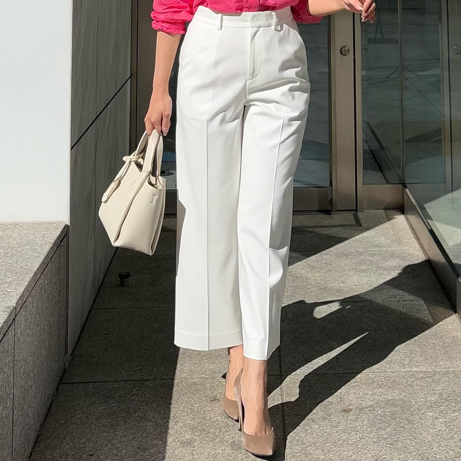 COUP DE CHANCE「【洗える／日本製】ストレートワイドパンツ」|その他|