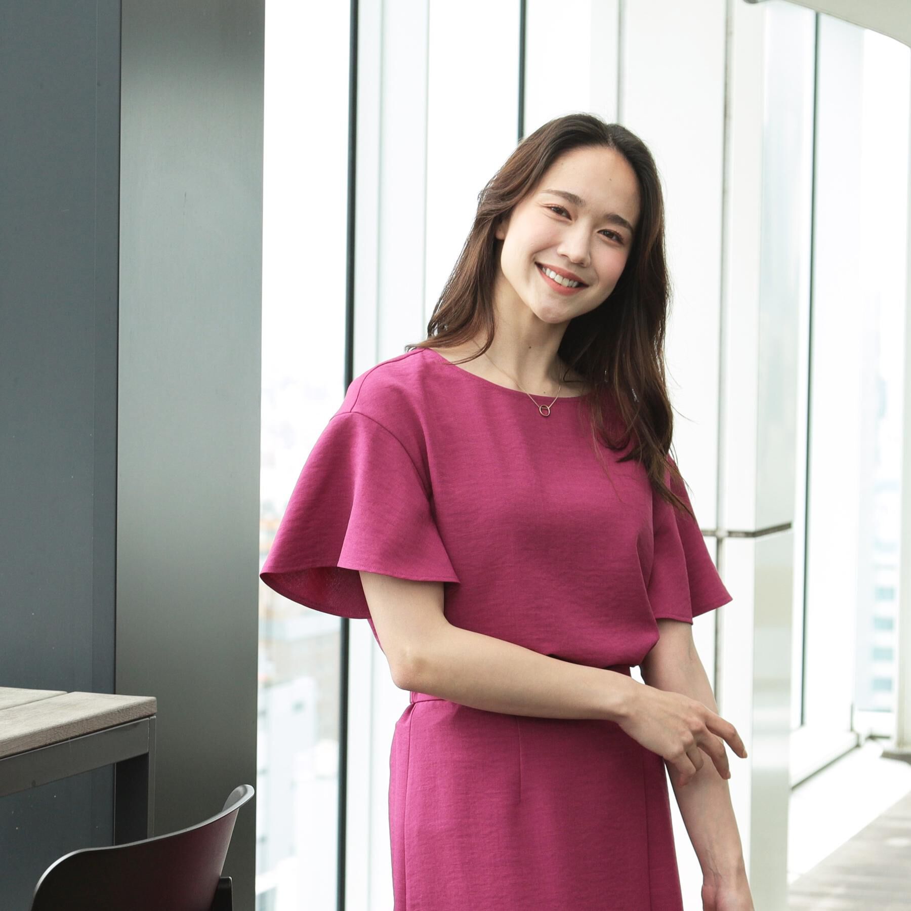 COUP DE CHANCE「【洗える】フレアー袖ブラウス」|シャツ・ブラウス|