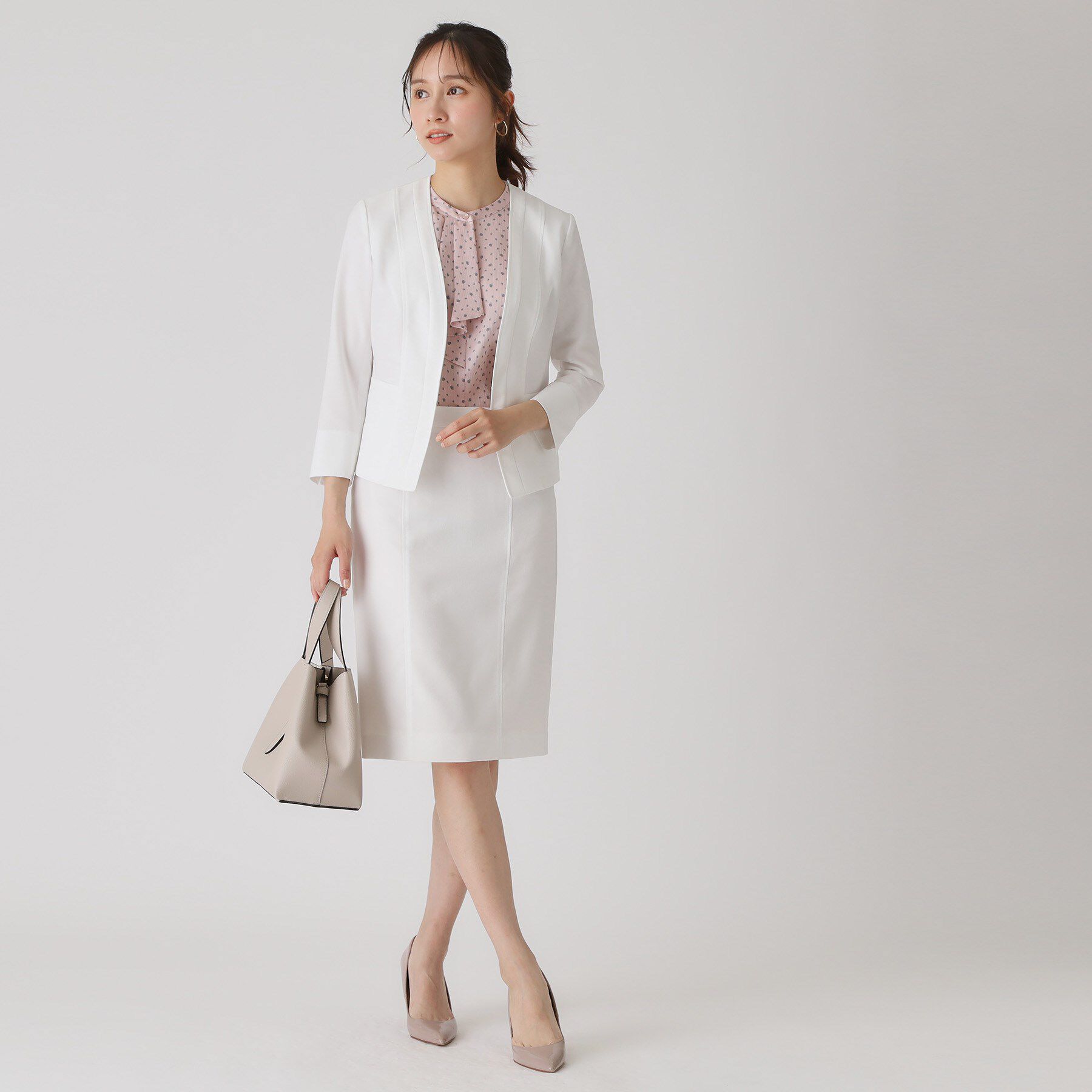 COUP DE CHANCE「【手洗い可／日本製】ノーカラージャケット」|ノーカラージャケット|