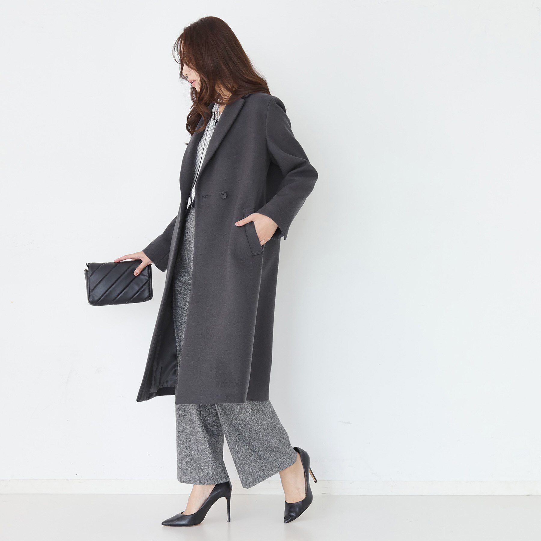 COUP DE CHANCE「【日本製】チェスター風コート」|チェスターコート|