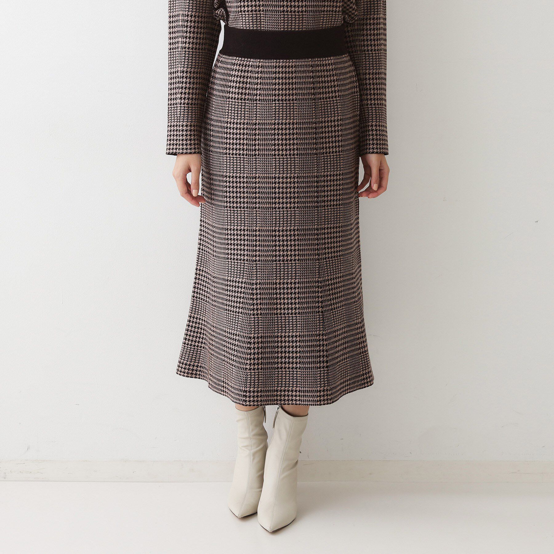 COUP DE CHANCE「【手洗い可／リバーシブル】トップス＆スカート セットアップ」|スーツ|