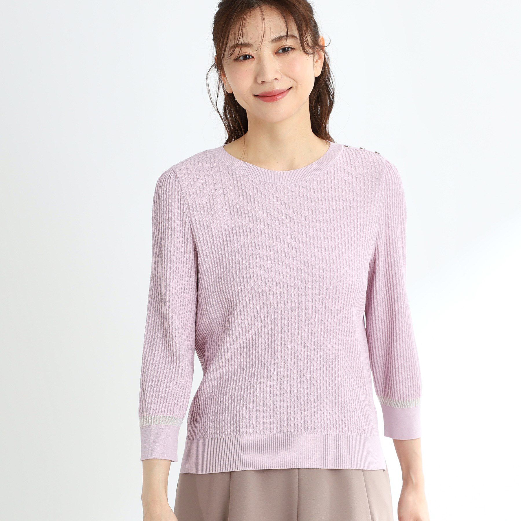 Reflect「ボタンディティールニット」|ニット・セーター|