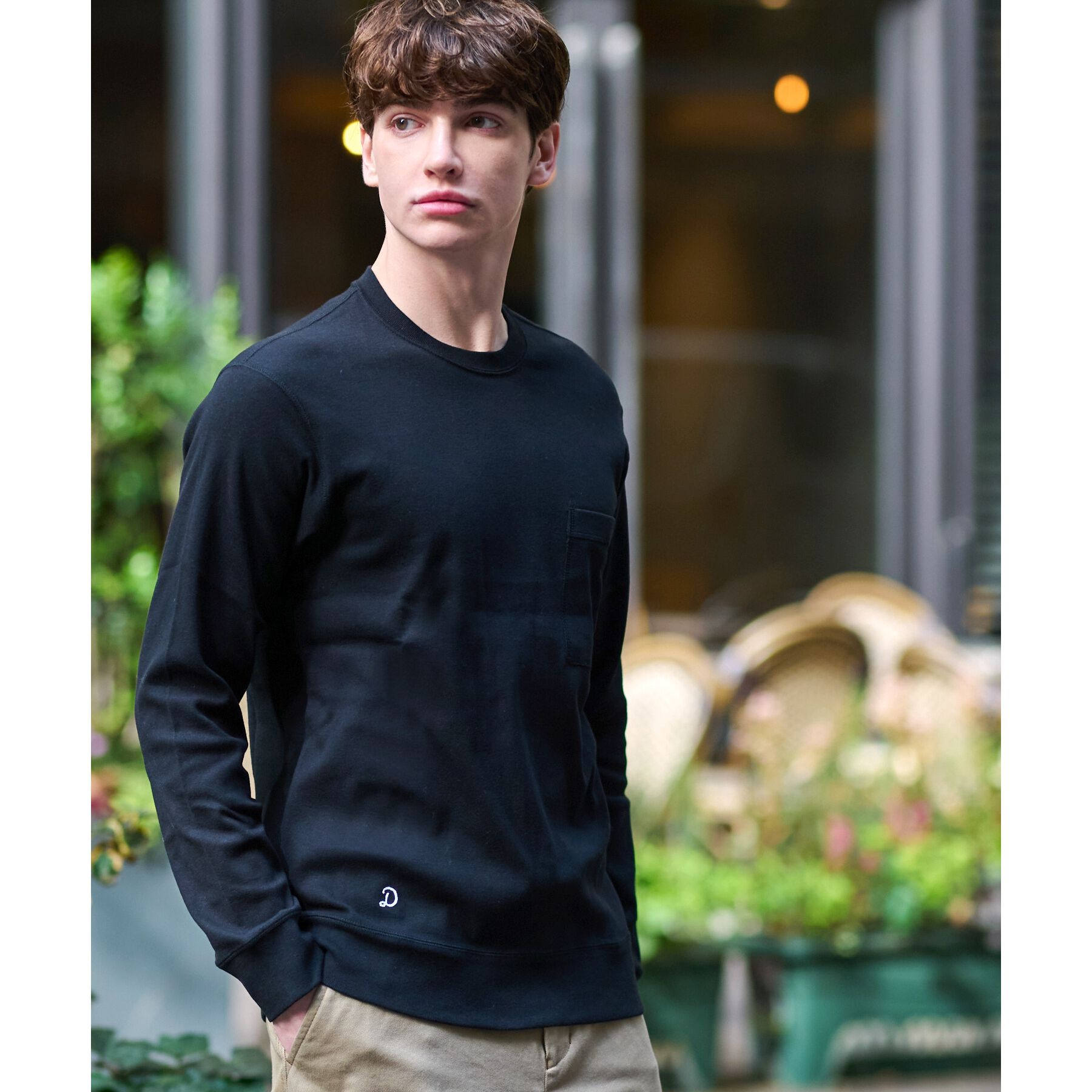 DRESSTERIOR「【Safari12月号掲載】エクスクルーシブフライスロングTシャツ」|Tシャツ・カットソー|