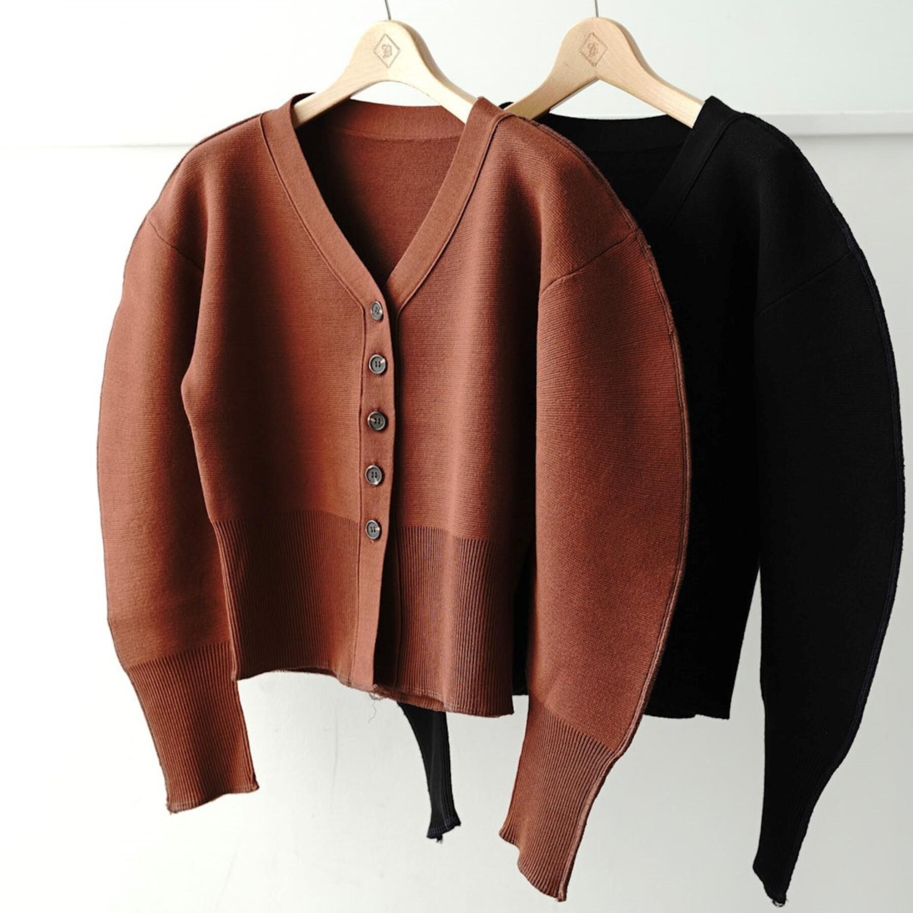 DRESSTERIOR「provoke（プロヴォーク）【別注】コクーンシェイプカーディガン」|カーディガン|モカブラウン(042