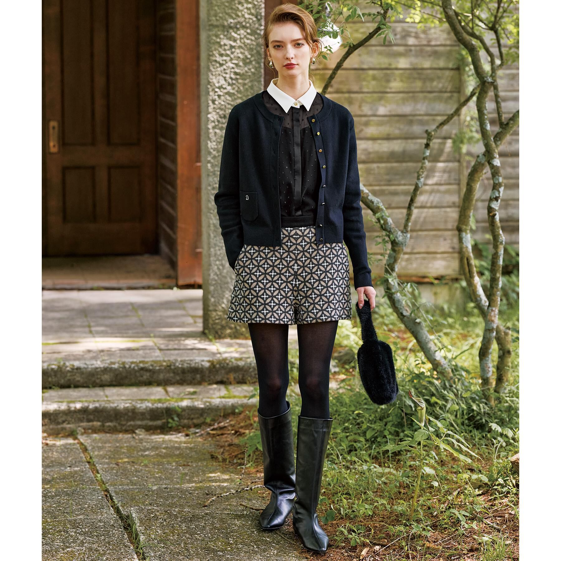 DRESSTERIOR「【otonaMUSE 11月号掲載】オーバーラップサークルショートパンツ」|その他|