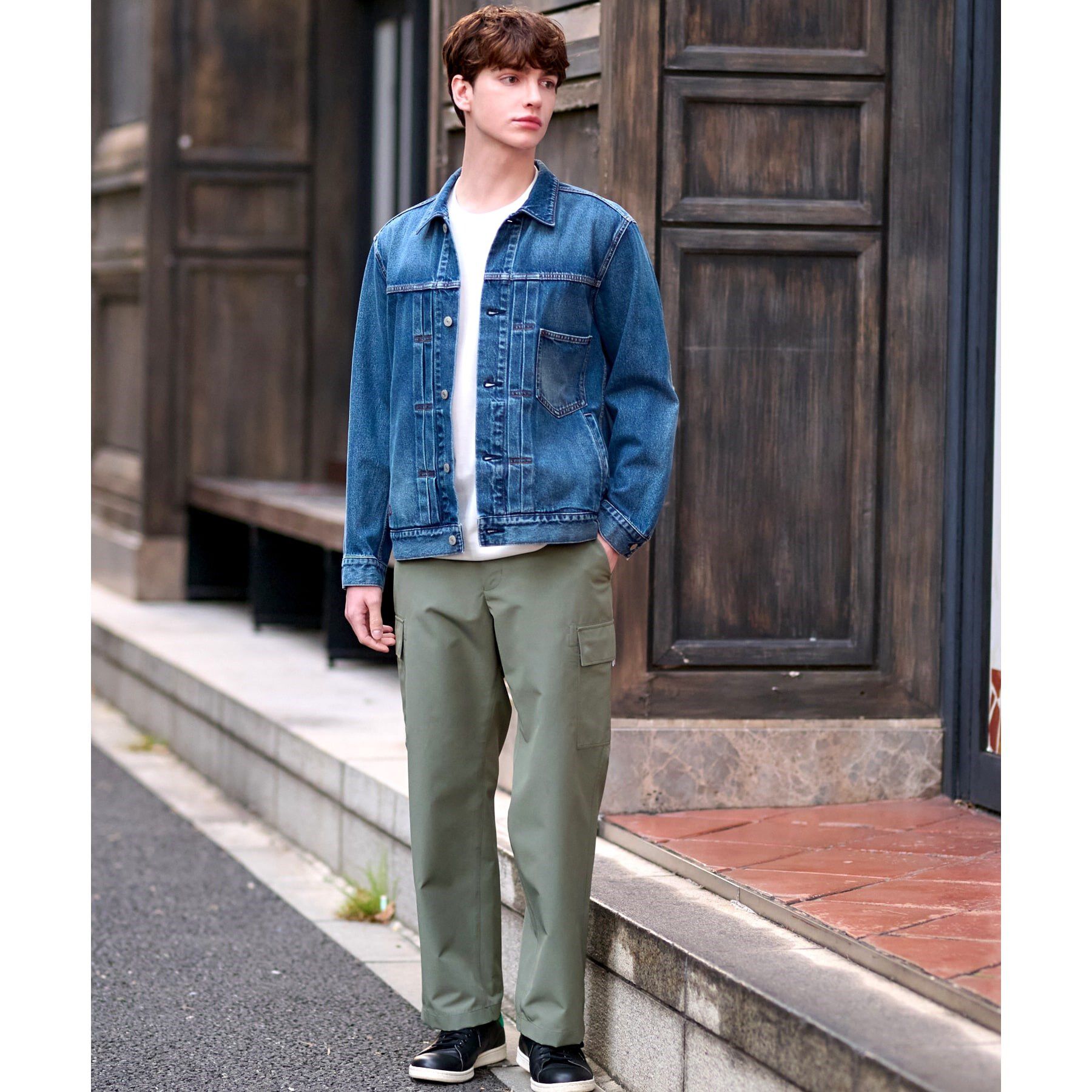 DRESSTERIOR「ファーストモデル ユーズドデニムGジャン」|デニムジャケット|