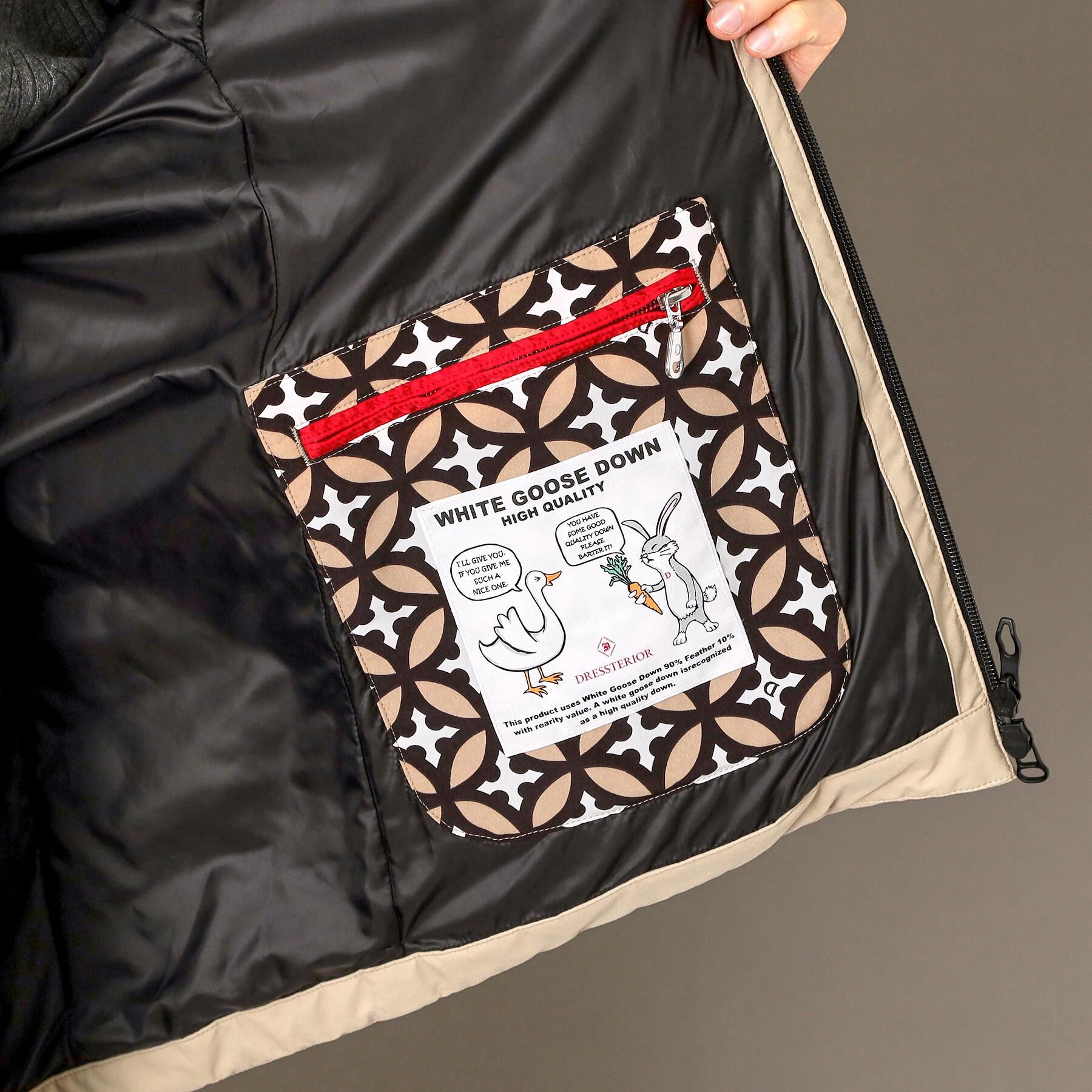 DRESSTERIOR「【700フィルパワー/高品質ダウン/Safari12月号掲載】ホワイトグース ホットメルトダウンMa」|ダウン|