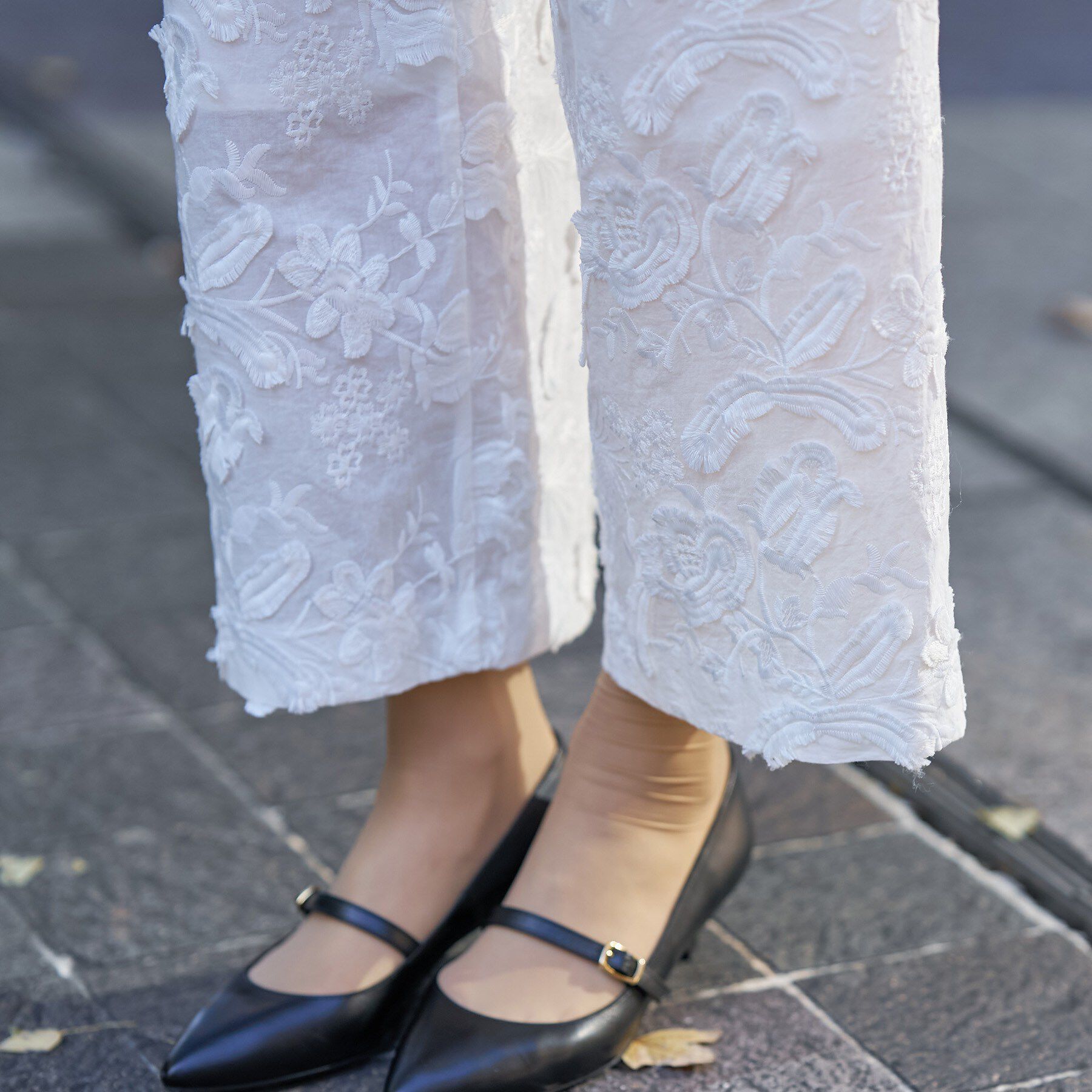 DRESSTERIOR「3Dエンブロイダリーイージーパンツ」|その他|