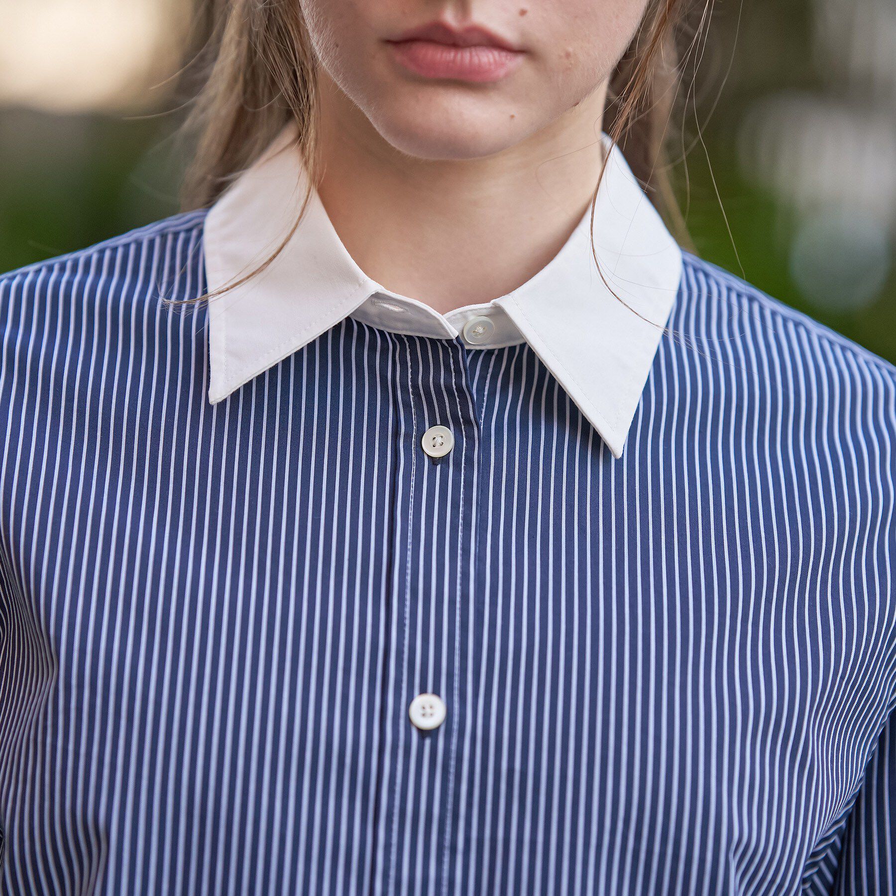 DRESSTERIOR「オーバーシルエットクレリックシャツ」|シャツ・ブラウス|