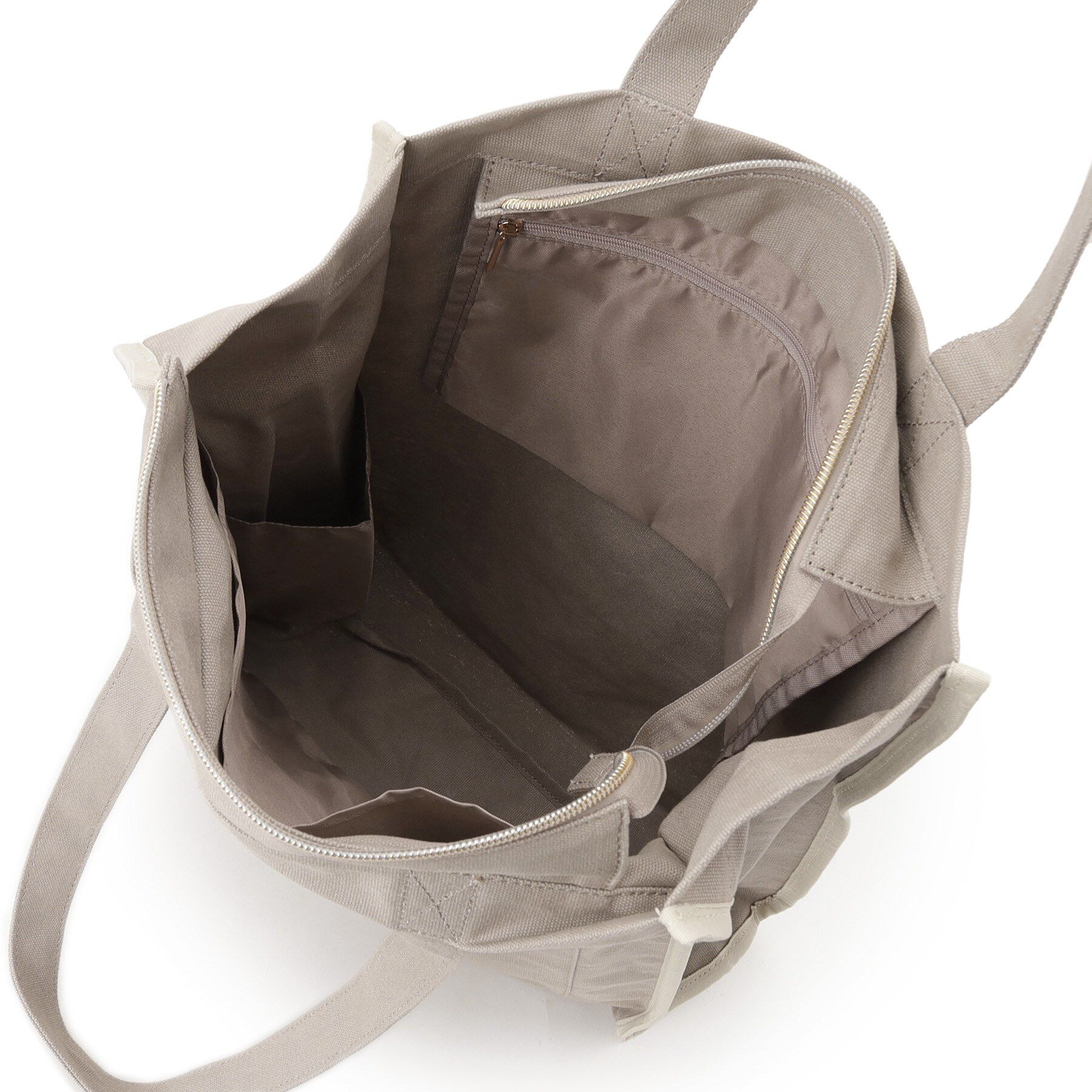 grove「【A4・多機能】パイピングロゴキャンバストート」|トートバッグ|