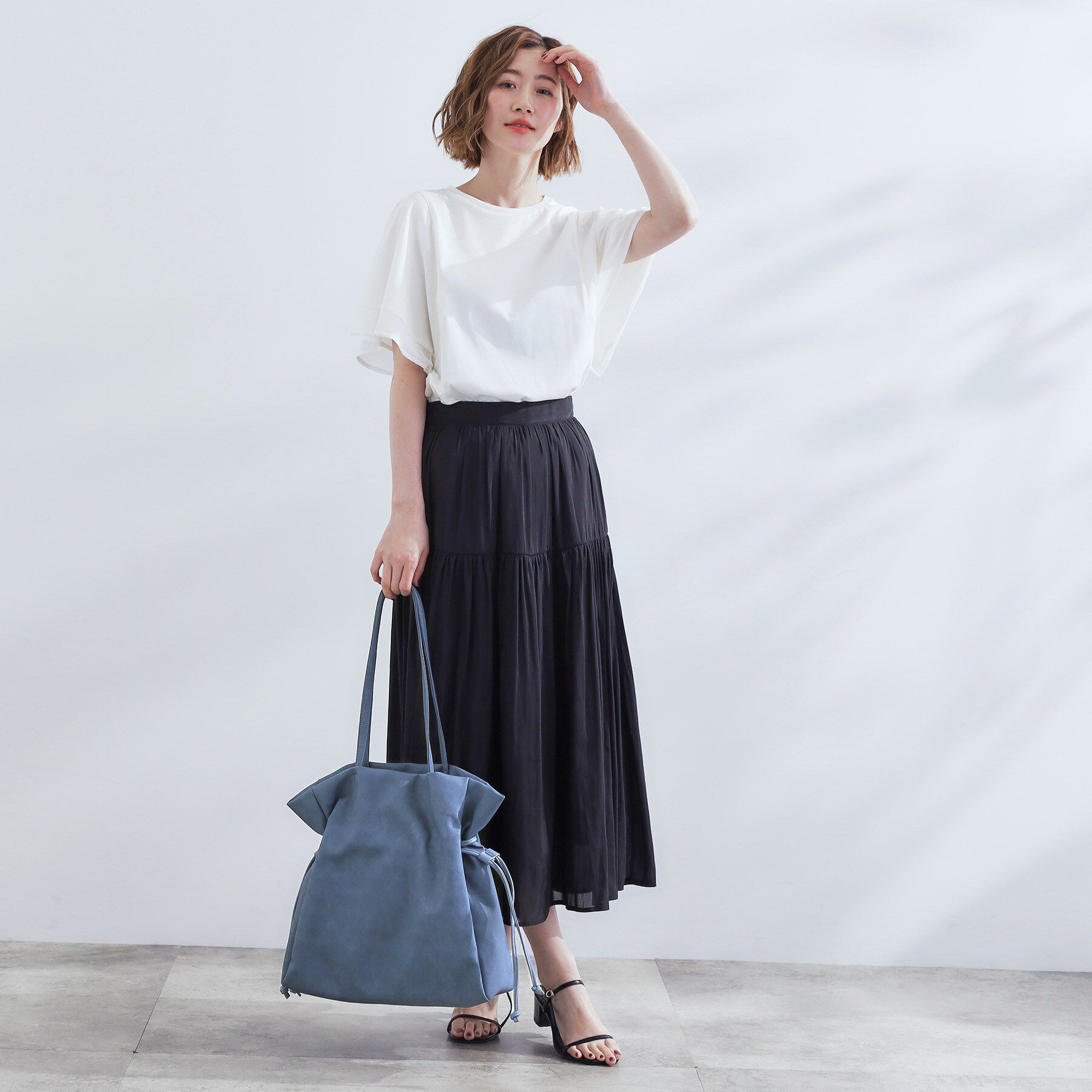 grove「【A4】サイドドロストトート」|トートバッグ|