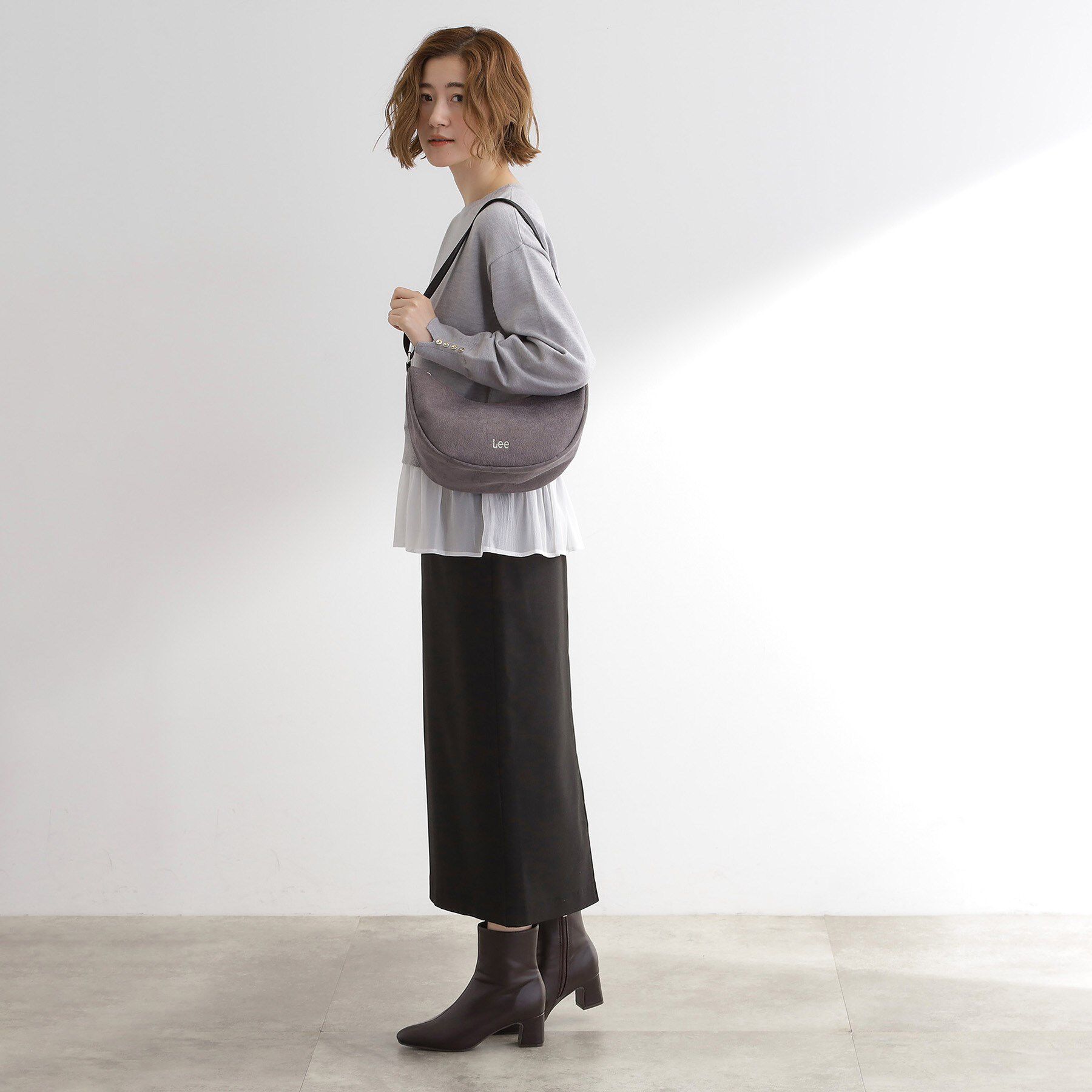 grove「【Lee別注】コーデュロイムーンショルダー」|ショルダー・メッセンジャー|