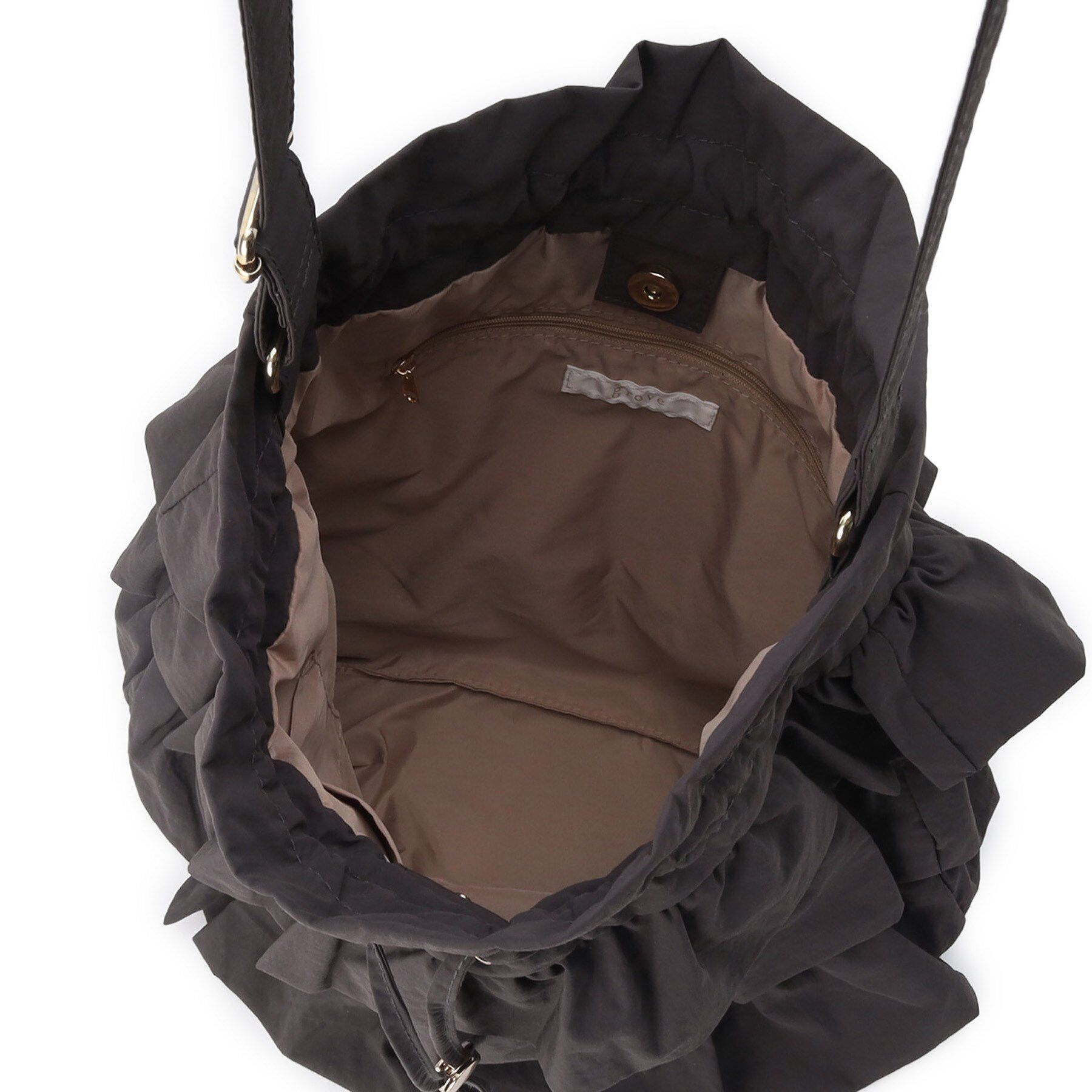 grove「【撥水】ティアードドロストショルダー」|ショルダー・メッセンジャー|