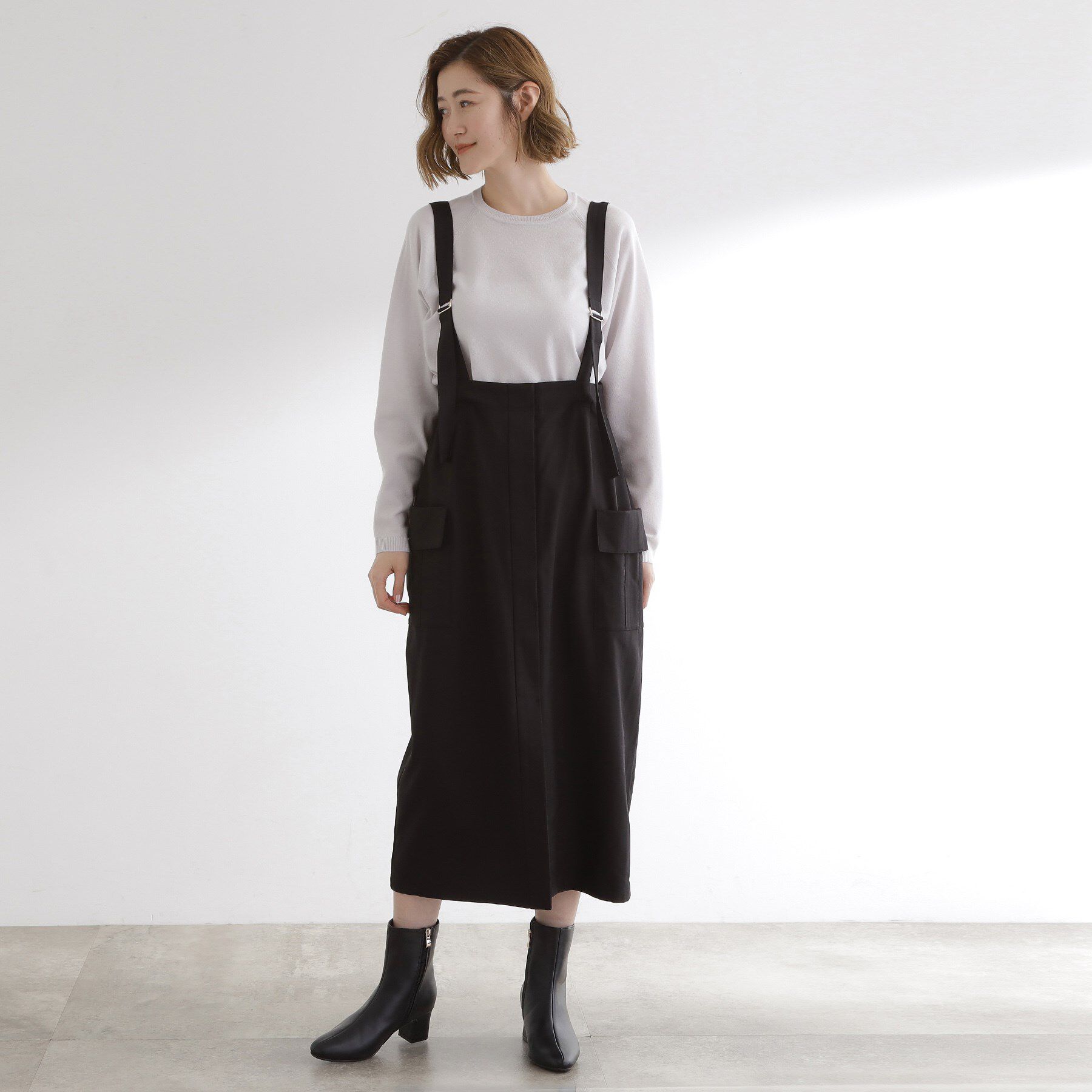 grove「最終お値下げ！！【洗える/毛玉軽減】天竺ラグランスリーブプルオーバー」|ニット・セーター|