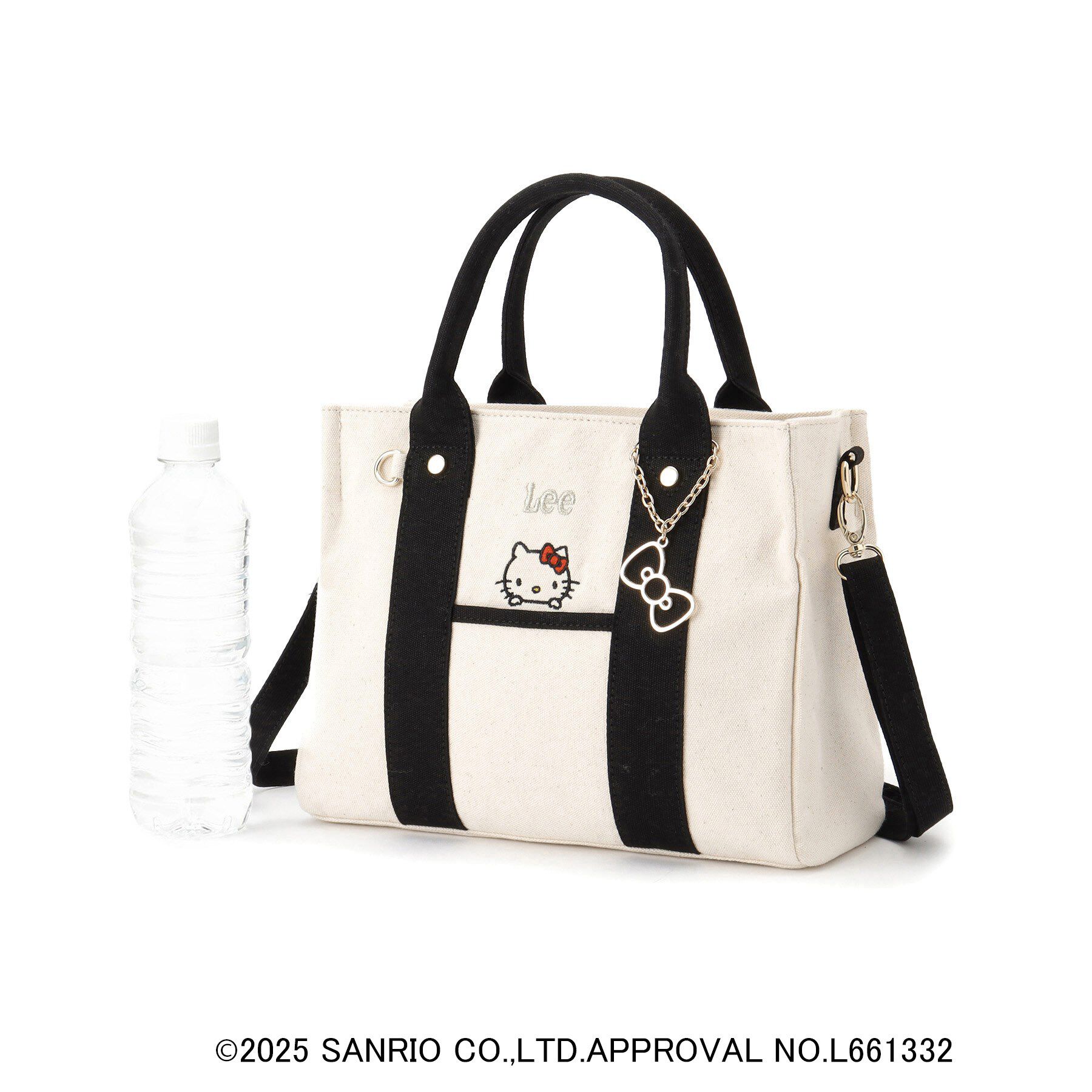 grove「【ハローキティ】Lee別注ポケット刺繍スクエアトート」|トートバッグ|