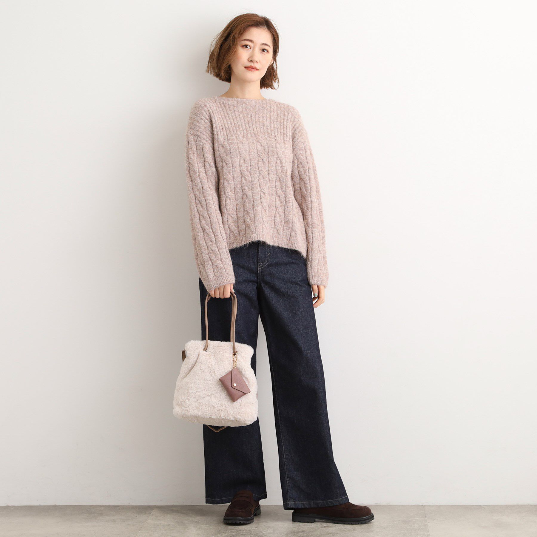 grove「エコファーポーチ付き2WAYショルダー」|ショルダー・メッセンジャー|