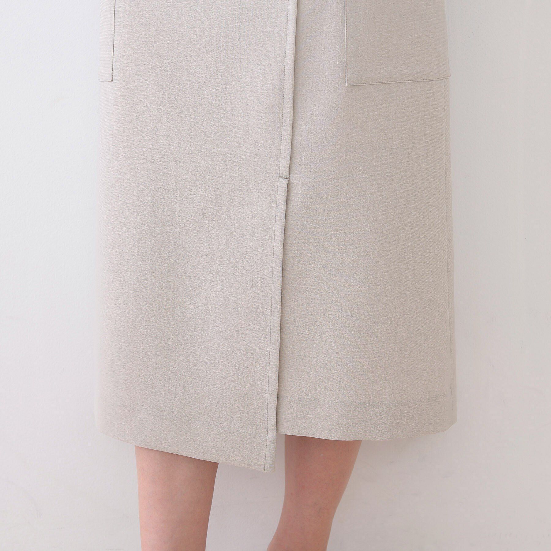 INDIVI「【洗える／アシメ／SETUP可能】カーゴデザインスカート」|スカート|