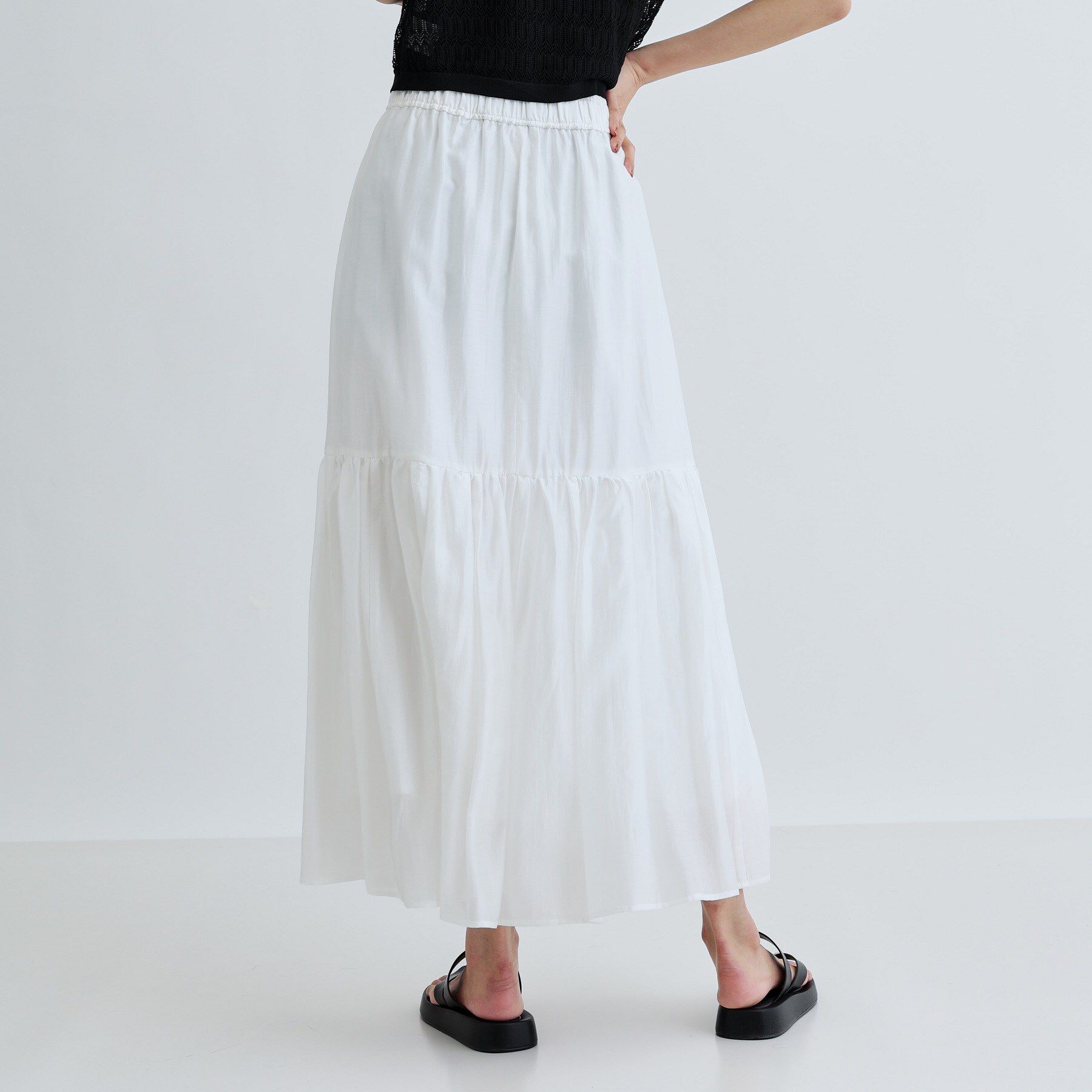 GALLEST「ティアードボイルスカート」|スカート|