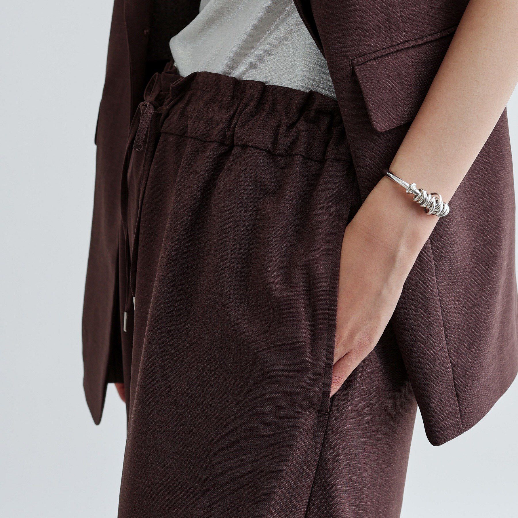 GALLEST「【セットアップ対応】リネンライクイージーパンツ【カセット服/通勤・オフィス】」|その他|