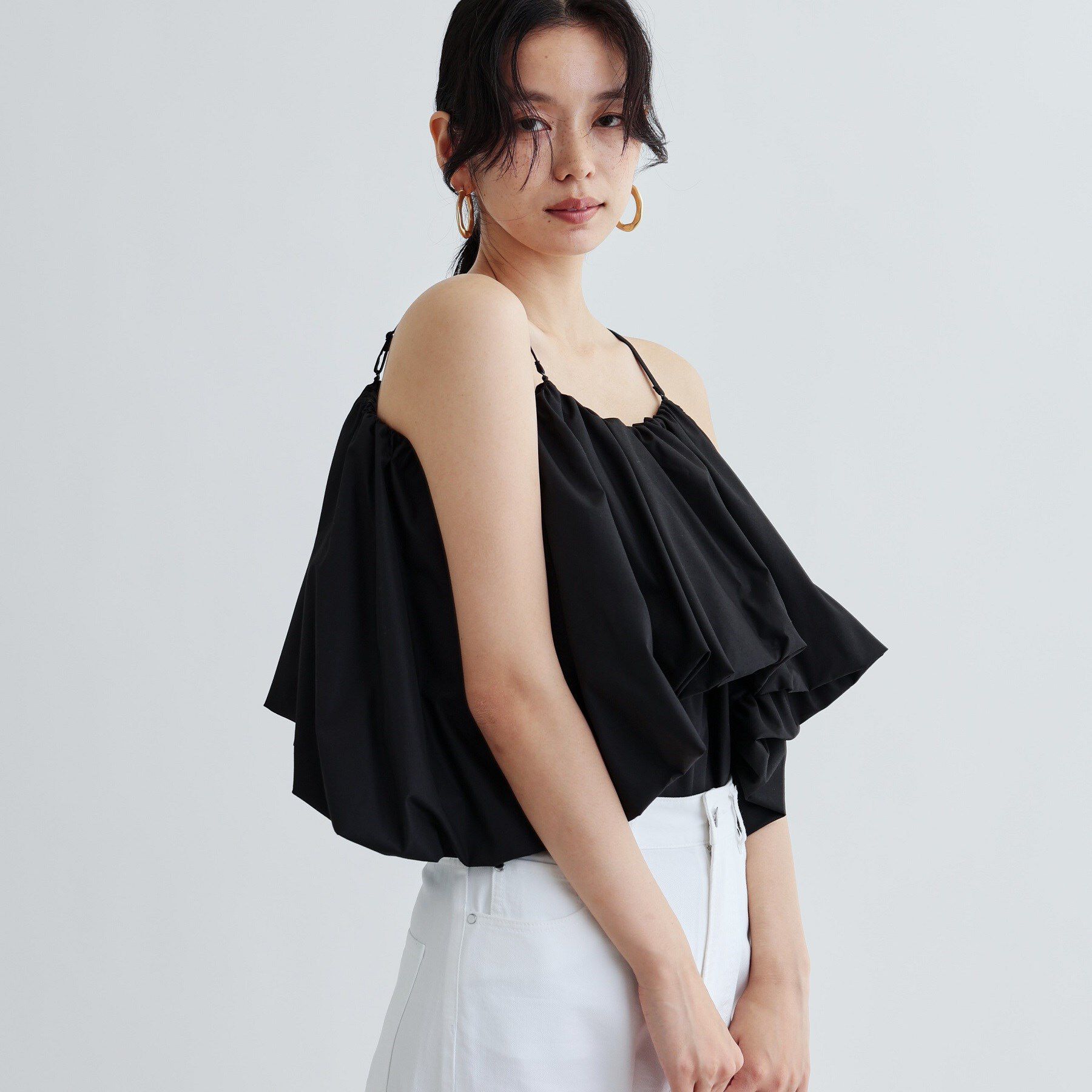 GALLEST「ボリュームオフショルブラウス」|シャツ・ブラウス|