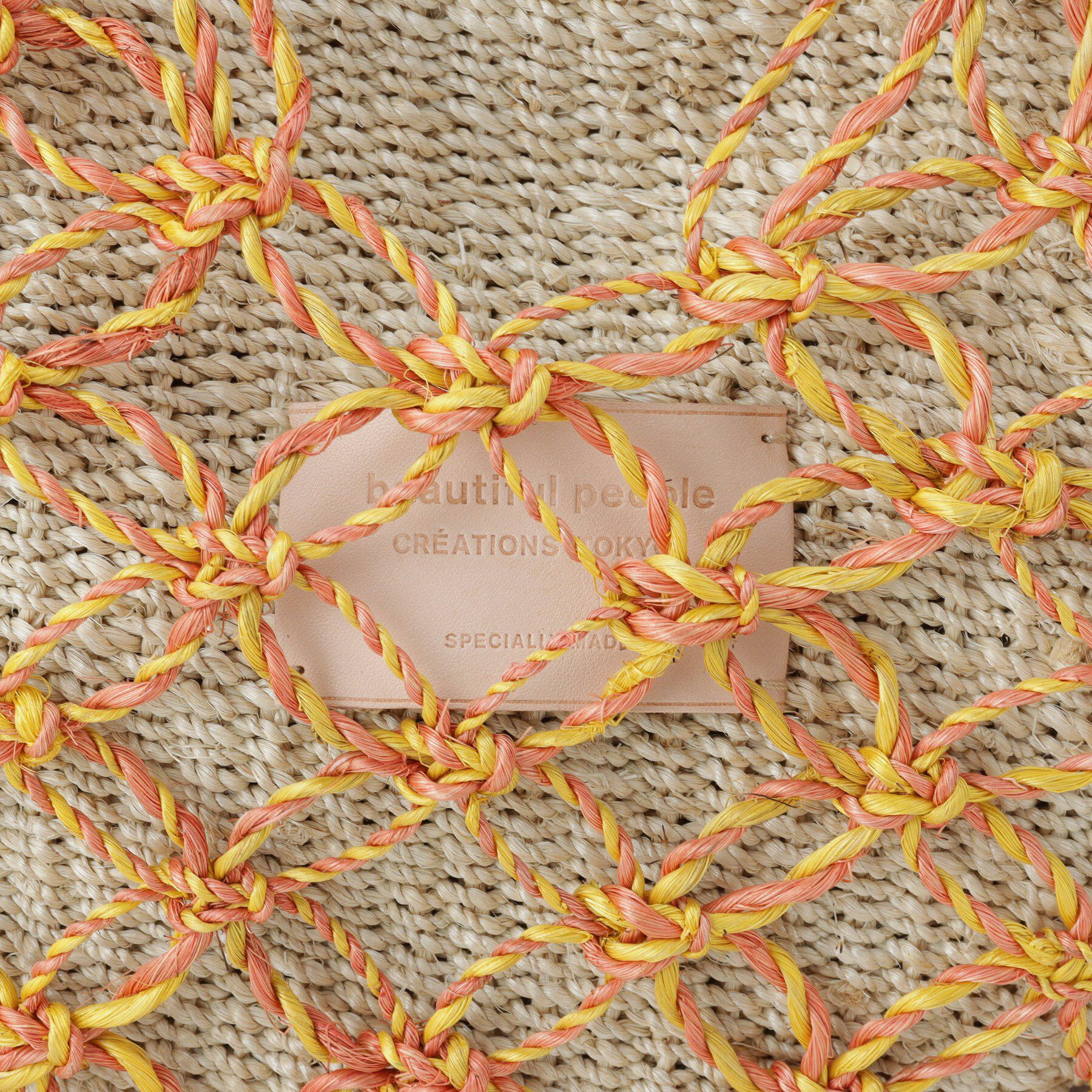 GALLEST「【beautiful people】abaca twist bag S」|ハンドバッグ|