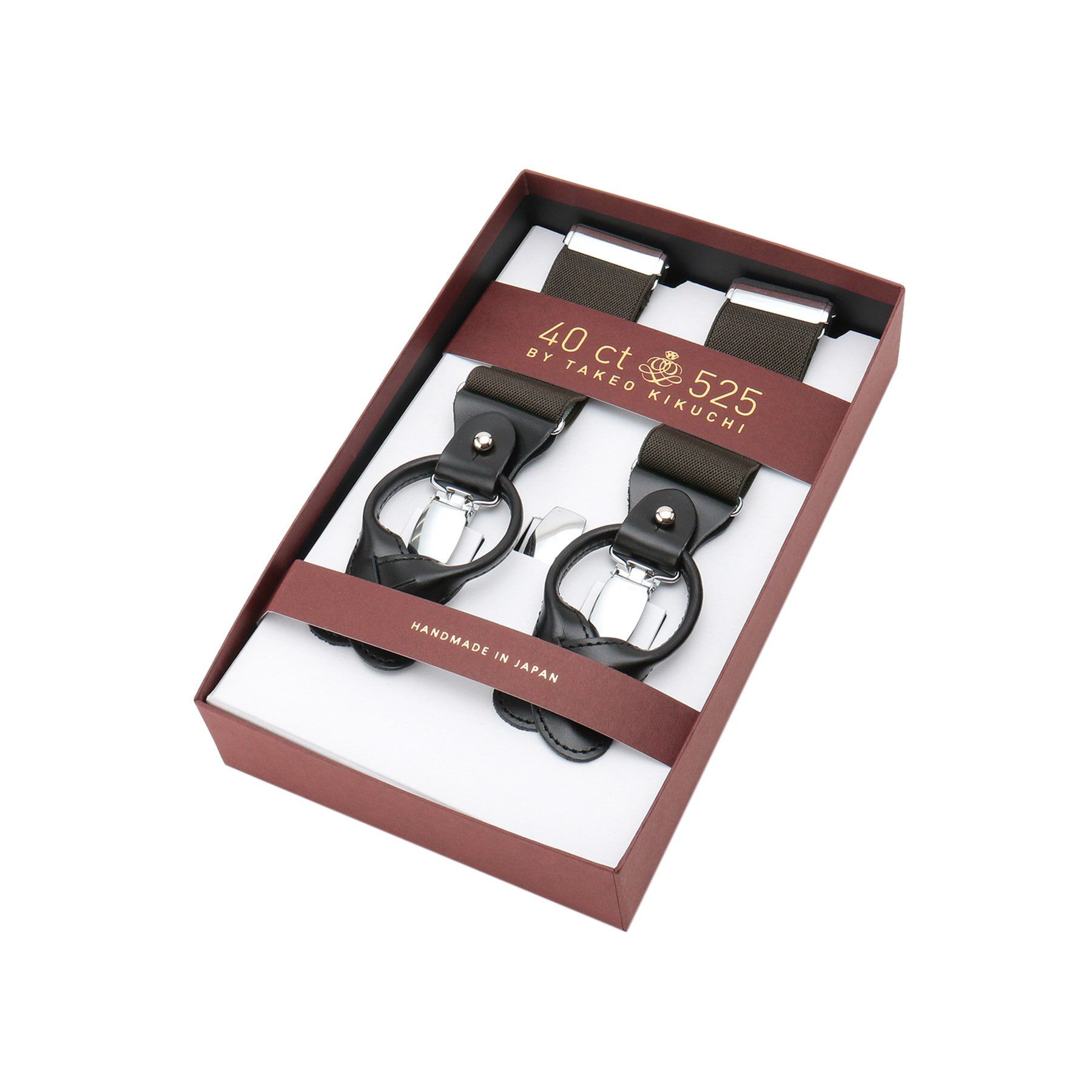 40CARATS&525「【40CT525】2WAYサスペンダー」|ベルト|