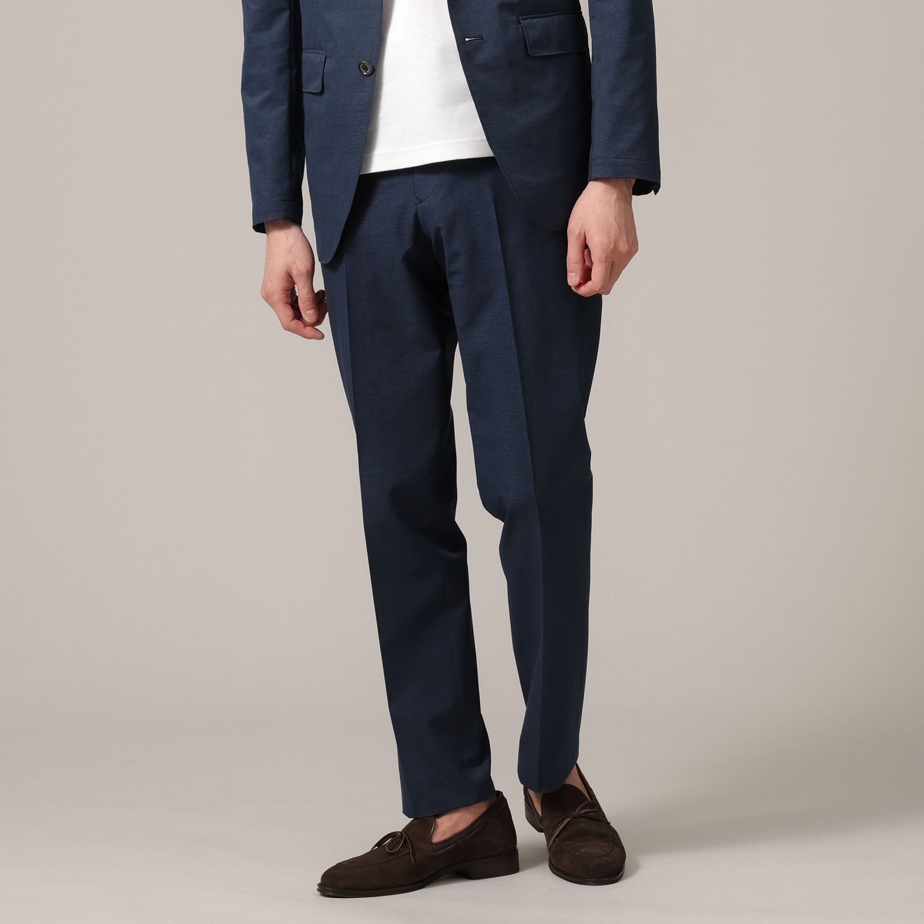 TAKEO KIKUCHI「【抗菌防臭】COOL DOTS（R）ドビープリント パンツ」|その他|ネイビー(093)