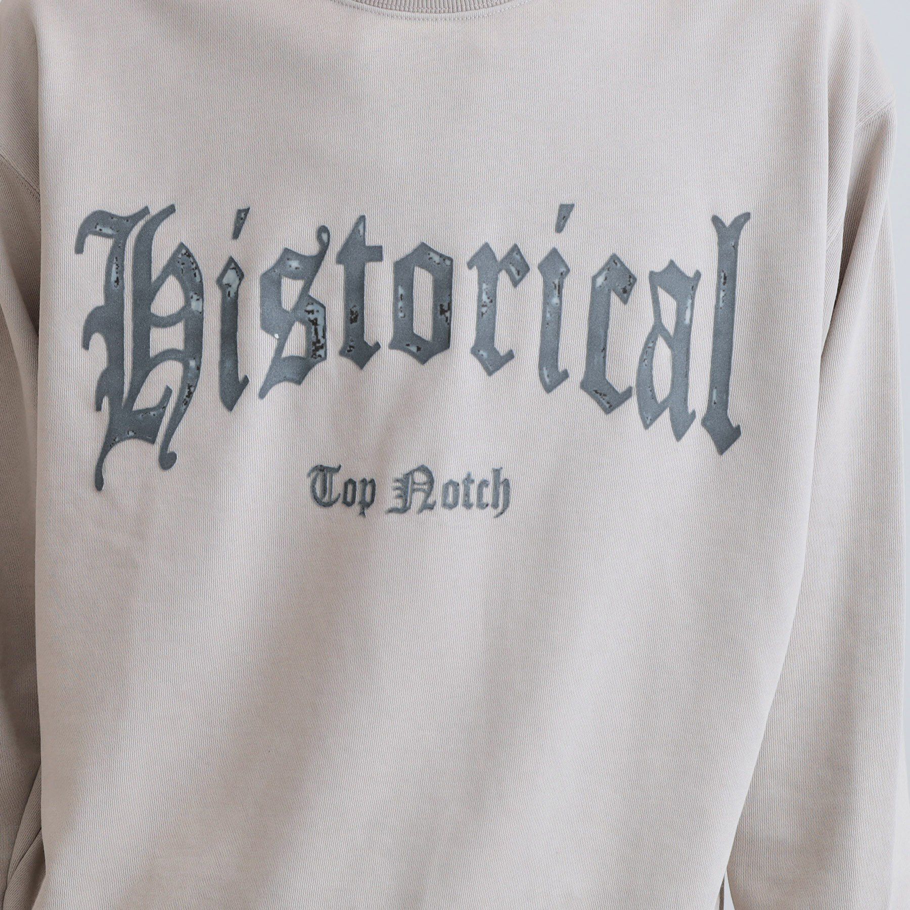 tk.TAKEO KIKUCHI「カレッジフロッキープリントスウェット」|パーカー|