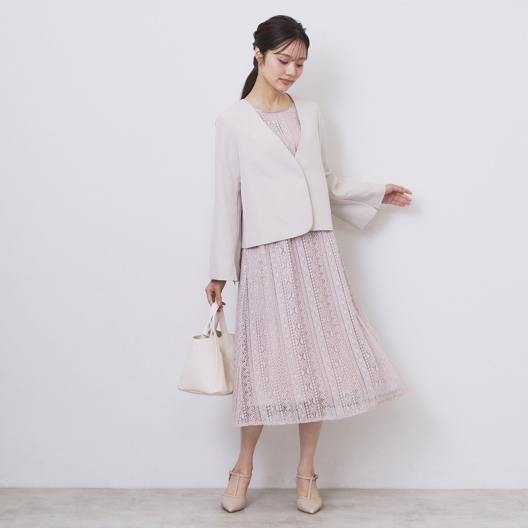 index「ノーカラージャケット【洗濯機OK】」|ノーカラージャケット|