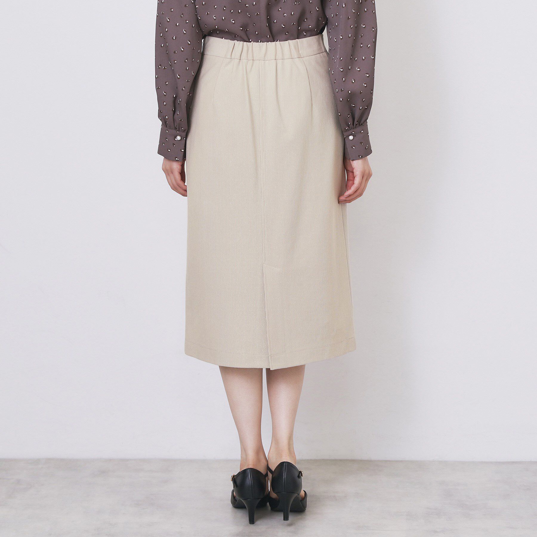 index「ストレッチタイトスカート【洗濯機OK/防シワ/抗ピル】《S～3L》」|スカート|